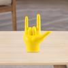 You Finger Gesture Statue, Figurine Rock On Hand Sculpture, Crafts Art Work for Desk Display, Living
