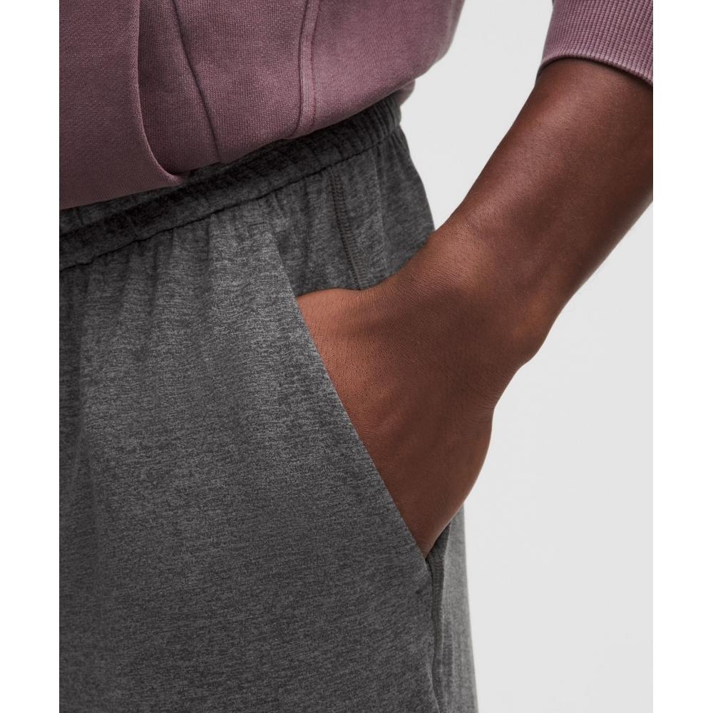 Lululemon Soft Jersey Tapered Pant  Regular Heathered Black Heathered Graphite Grey