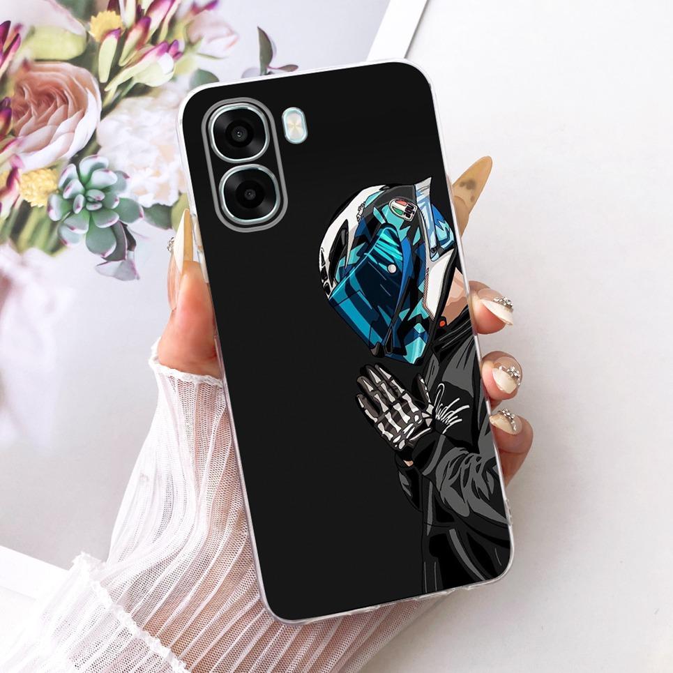 Cartoon Animal Cool Dragon Chinese Loong Painting Casing For Oppo A6x A6t 4G 5G a6x India A6T Pro Phone Case Soft Clear Silicone