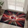 AC Milan Design Crystal Velvet Carpet Cozy Non?Slip Printed Rug For Bedroom Living Room Entrance