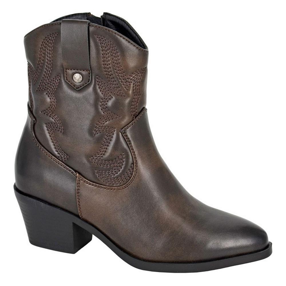 Cipriata Womens/Ladies Bertilla Burnished Ankle Boots