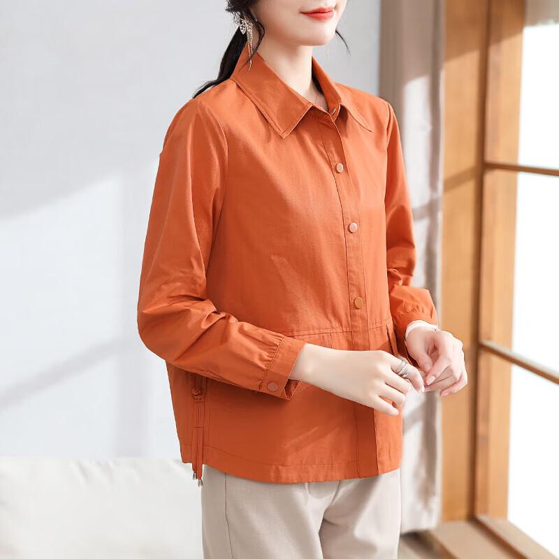 

XUEXI Women s Spring Autumn Thin Windbreaker Jacket L