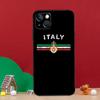 Italy Flag Phone Case For iPhone 16 Pro 11 12 13 14 15 Pro Max 12 13 Mini XS X XR 16e Cover Coque