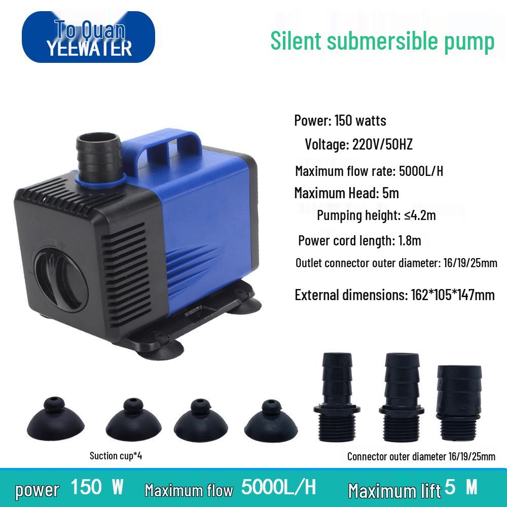 Leise Tauchwasserpumpe für Aquarium & Umbau ländliche Toilette