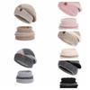 Soft Winter Beanie Hat Scarf Set Thicken Warm Wool Hat Thermal Knit Cap  Winter Season