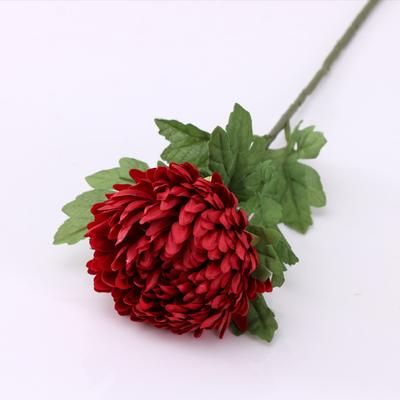 58cm Big Marigolds Chryzantema Sztuczne Jedwabne Kwiaty Flores Summer Home DIY Wedding Decor