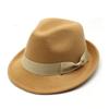 Classic Wool Felt Ladies Hat With Tassel And Leopard Pattern For Autumn Winter Outdoor Wear