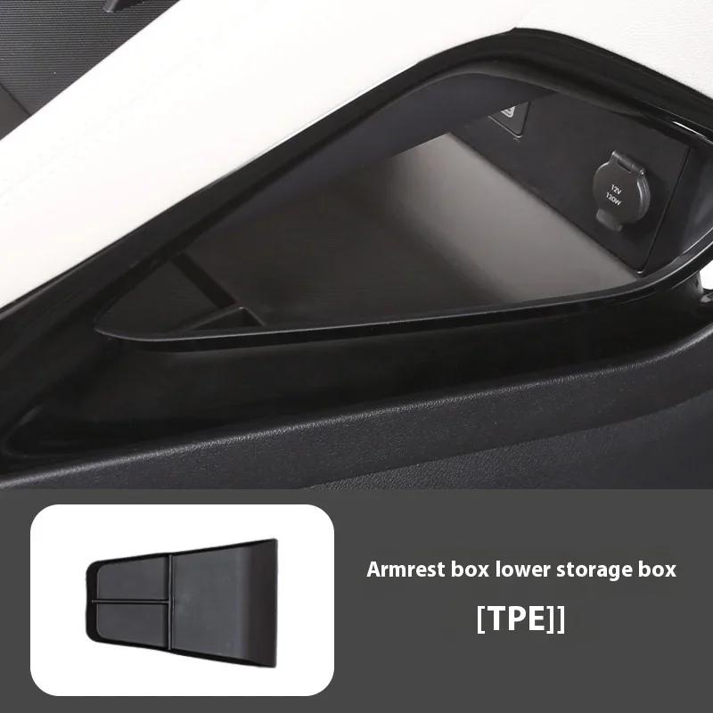 For BYD Song Plus DMI Seal U Sealion 6 2023 2024 2025 Center Console Armrest Storage Box EV Interior Decoration Accessories