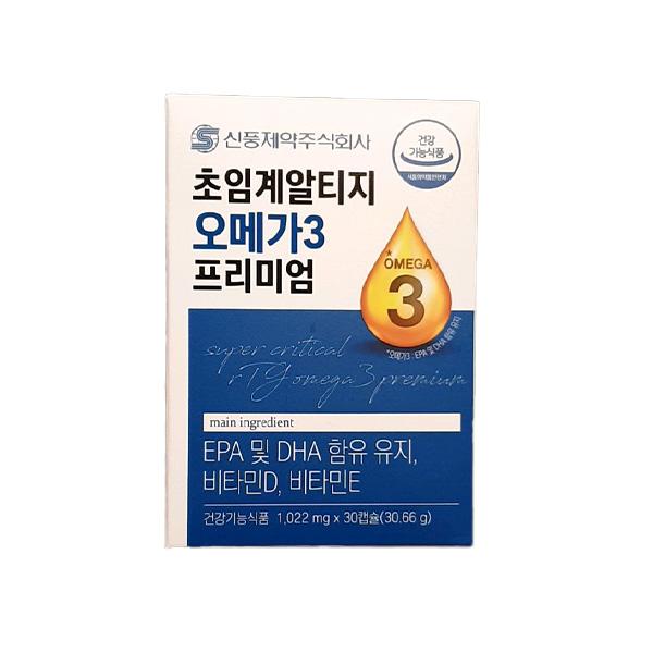 

Shinpoong Pharm Supercritical rTG Omega 30 Capsules One thing