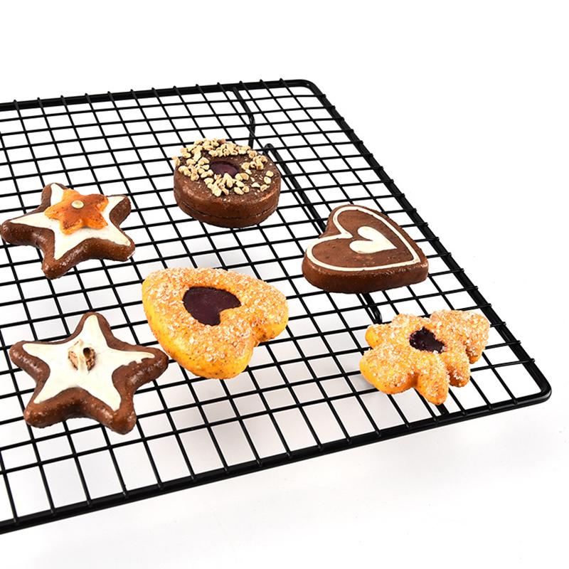 Kitchen baking tools Stainless Steel Cooling Roasting Rack Heavy Duty Thick-Wire Grid for cooking Jelly Roll Pan Oven