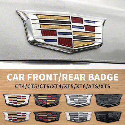 ABS Auto Frontgrill Heckklappe Logo Emblem Aufkleber für CT4 CT5 CT6 XT4 XT5 XT6 ATS XTS Ersatz Plakette Dekoration