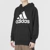 Adidas Alphabet Logo Print Hoodie Men Hoodie Black IC9363