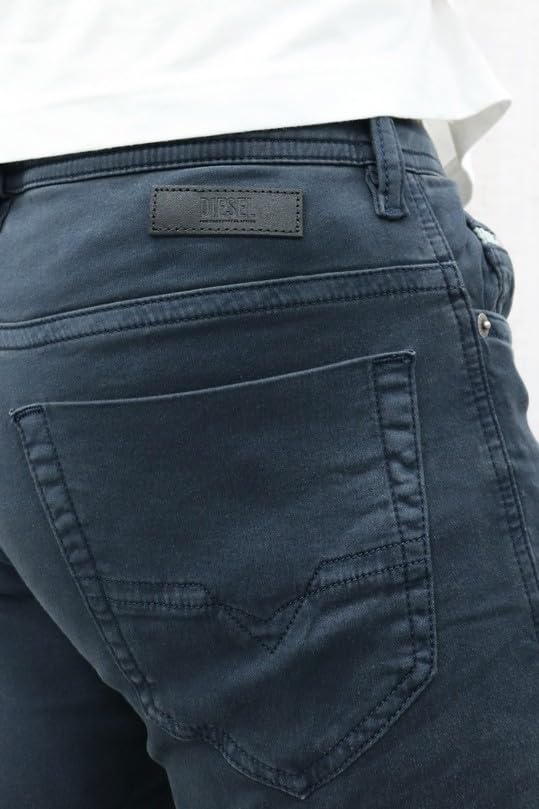 Diesel Men's THOMMER-Y-NE Denim Pants, Size L.30 (A00883R670M), 30-inch, Navy, Size 81E