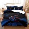 Bedding Three-Piece Set 3D Digital Cartoon Animation Microfiber Duvet Set
