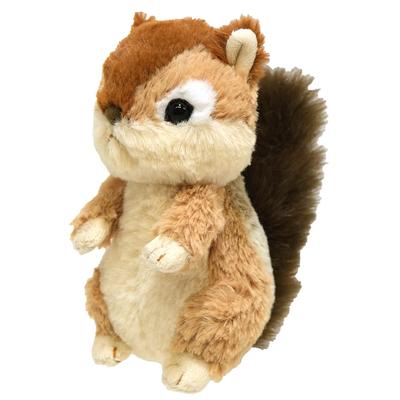 SunLemon Small Chipmunk Plush 8 X 13 X Cute Fluffy's Toy, 14.5 Cm, Animal, P-1553