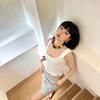 Handmade Wooden Bead Necklace Minority Design Y2K Clavicle Chain Fresh Fruit Necklace  Vacation