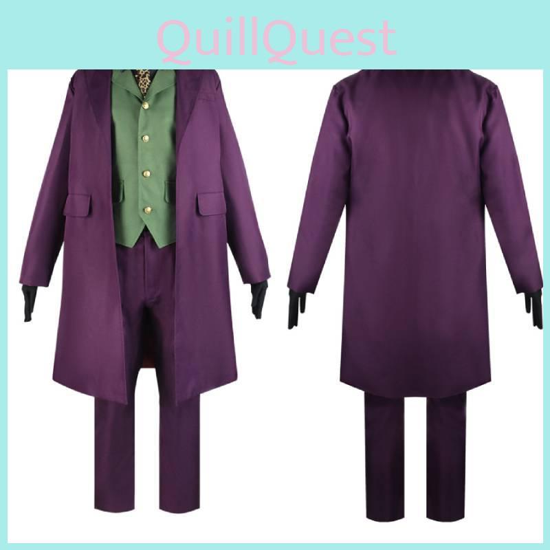 The Dark Batman Knight Joker Heath Ledger Cosplay Costumes For Halloween Outfits