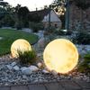HEIXIE Outdoor Solar Moon Sphere Garden Light