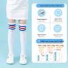 Kids' Mesh Ruffle Mid-Calf Socks, Thin Cotton, Knee-High for Girls & Boys, Football Style