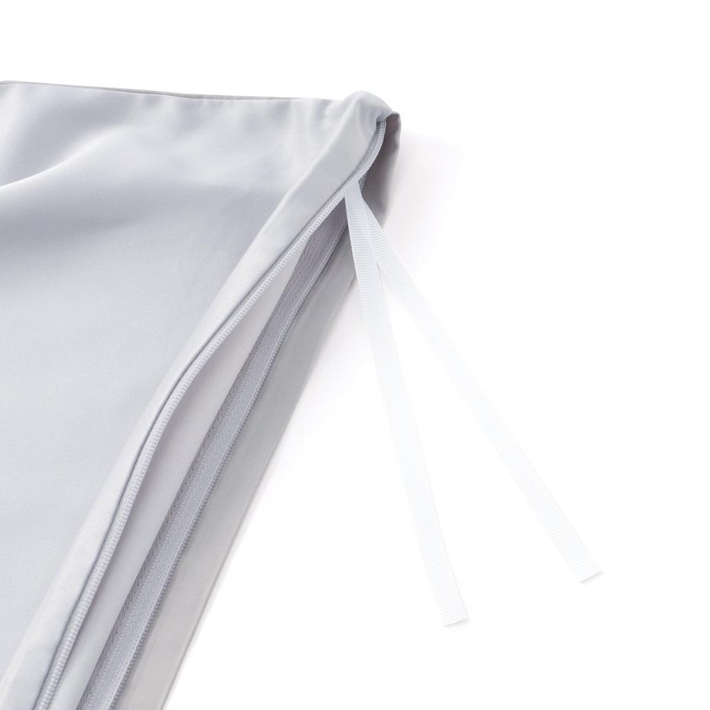 Francfranc Silk Blend Duvet Cover Single Gray
