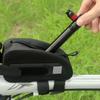 Portable Bike Tire Inflator Double Valves Portable Small CO2 Cycle Tire Pump Fast Inflator Space Saving Frame Mount
