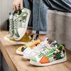 Fashion Large Size Men's White Sneakers Autumn Comfortable Non Slip Running Shoes Luxury Soft Sole Fashion Lace Up Outdoor Casual Shoes