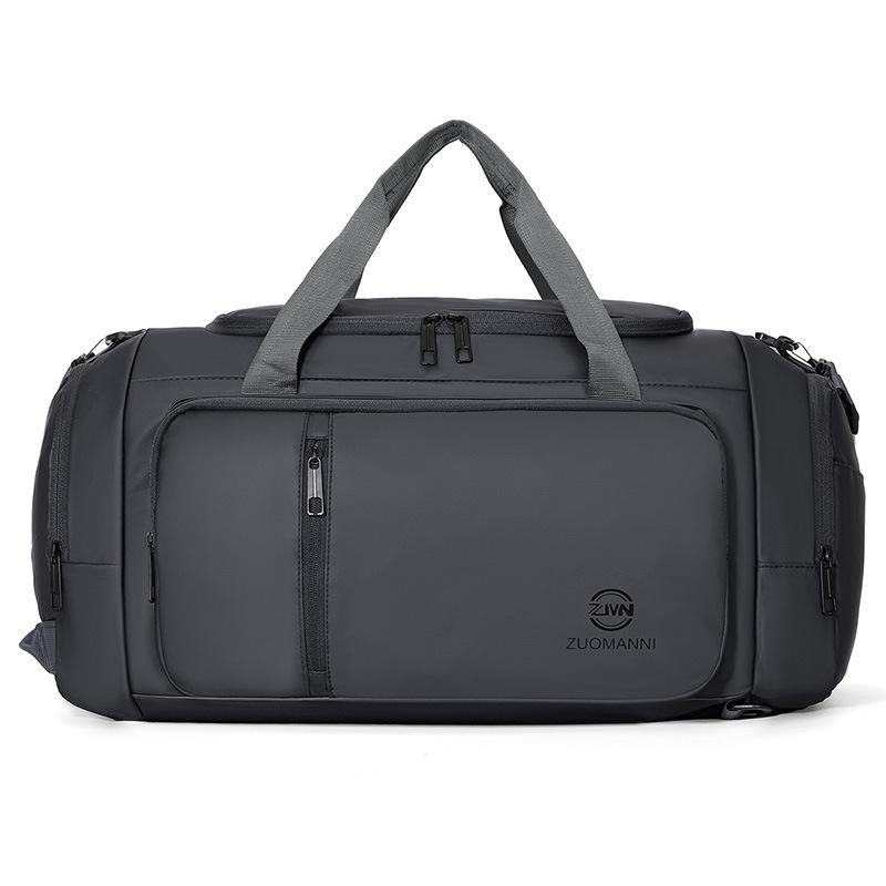 

Large Capacity Short Distance Travel Bag Dry Wet Separation Swimming Sports Fitness Bag Luggage Bag Storage Bag сірий