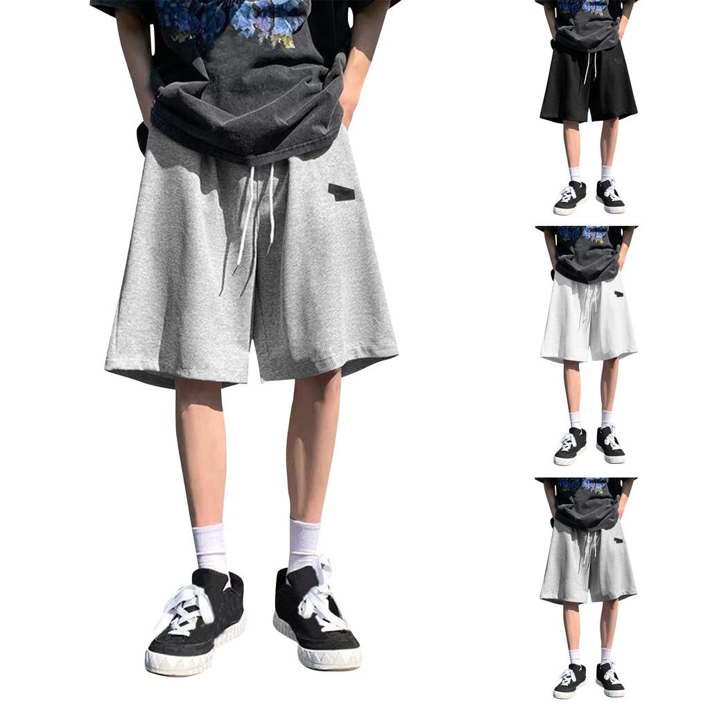 Men's Trendy Thin Shorts Loose Versatile Large Size Casual Sports Shorts