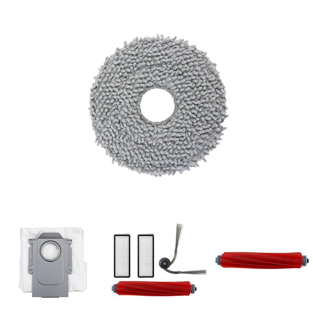 For Roborock Qv35a Qr598 Qr798 Robot Vacuum Cleaner Accessories Main Brush Side Brush Filter Cleaning Cloth For Home Use