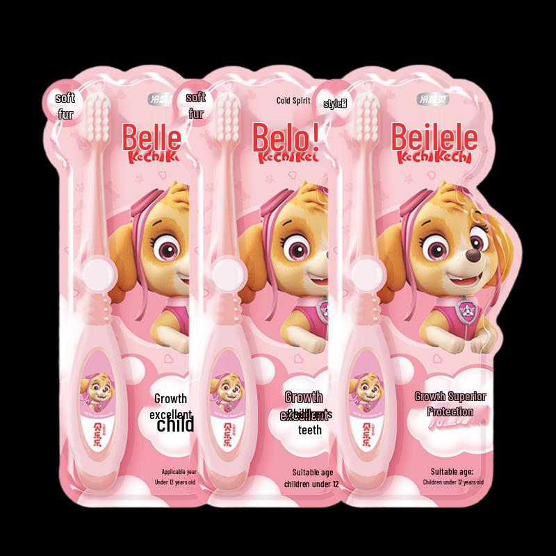 Lengsuanling Beilele Детские зубные щетки, 3 шт.