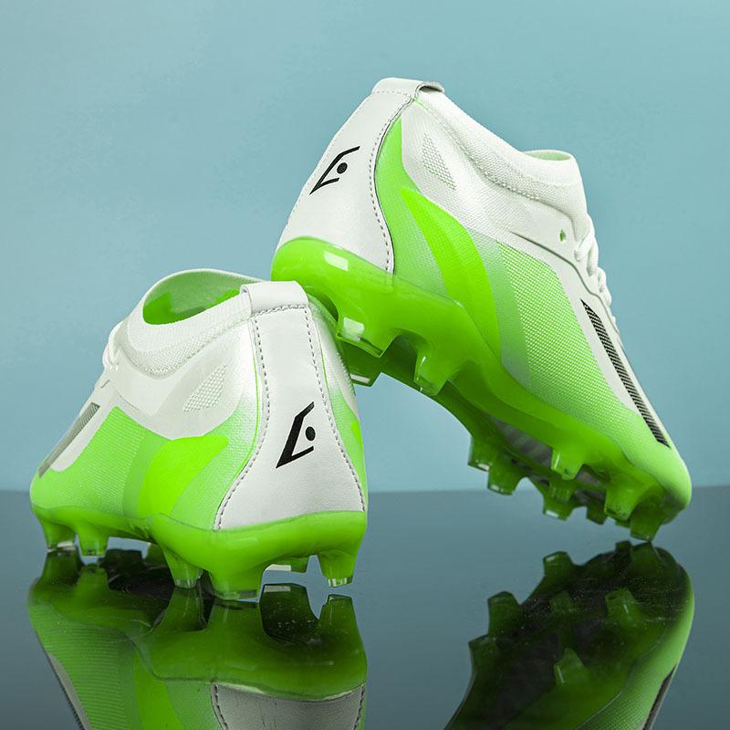 Neue Kinderfußballschuhe für Jungen und Mädchen, Erwachsene, Grund- und Sekundarschüler, lange Stollen, gebrochene Stollen, professionelle Trainingsfußballschuhe