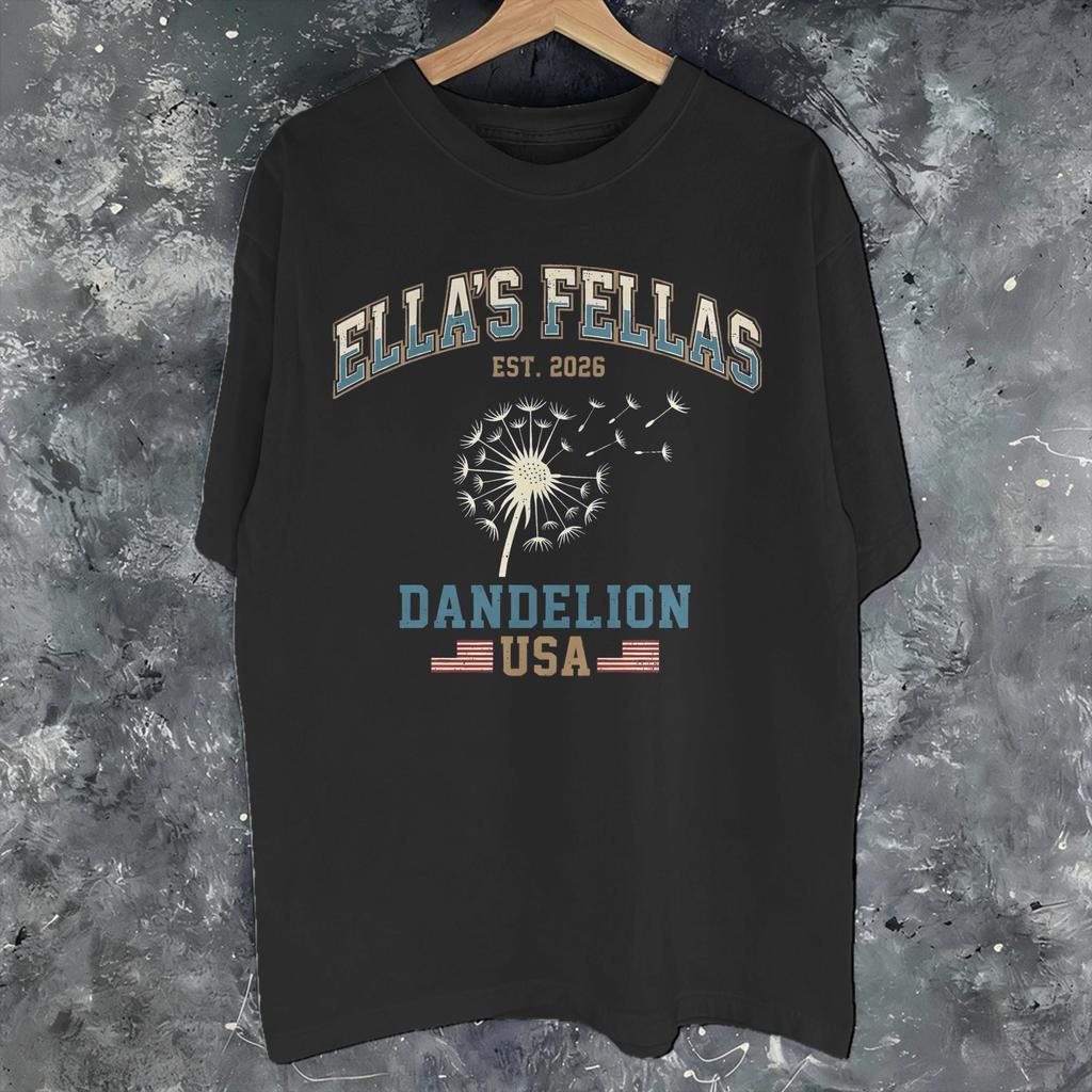 Unisexs Unisexs Ella Langley The Dandelion Tour 2026 T Shirt Pure Cotton Graphic Printing Tshirt Top Clothing