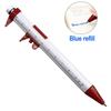 2 in 1 Vernier Caliper Pen Ball-Point 0.5mm Ballpoint Pen Ink Pen Vernier Caliper Roller Ball Pen Kid Stationery Measuring Tools