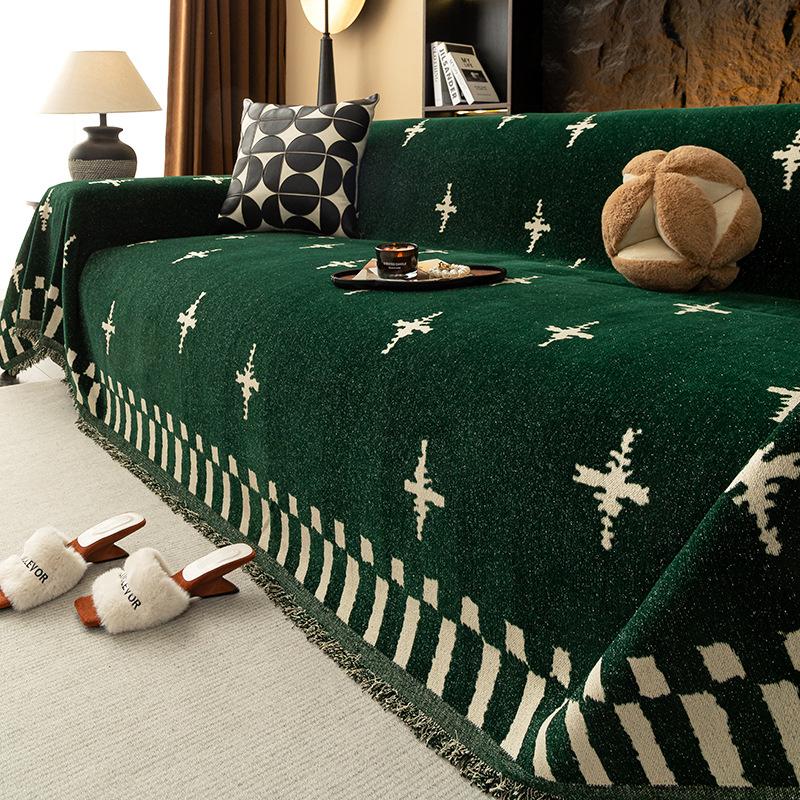 

Современное простое и высококлассное полотенце-чехол для дивана, защита от царапин кошек и противоскользящее, универсальная шенилловая подушка для дивана для всех сезонов, полотенце с полным покрытием 30*50cm