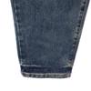 LEFLAH Logo Embroidery Tapered Denim Pants XL Blue Jeans Men's Used
