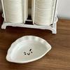 Mini Triangular Ceramic Sauce Dish Perfect For Sushi And Bentos Enhancing Dining Experience With Heat Resistant Design