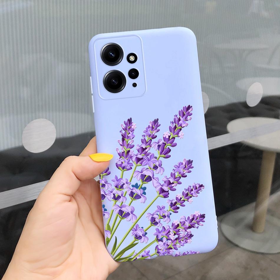Case For Xiaomi Redmi Note 12 4G Note12 Pro Global Cute Sunflower Candy Color Soft Silicone Cover For Redmi Note 12 Pro 12Pro 5G