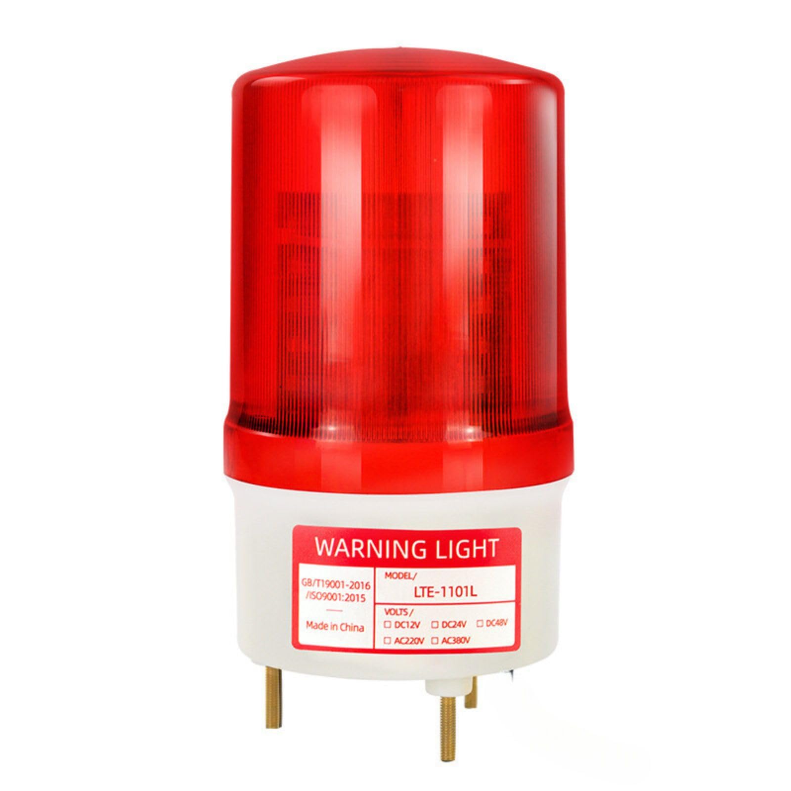 

Red LED Rotating with Mounting Warning Crane Patrol Light Light, 100V, Bracket, Silent, Sign, Light, (Red)