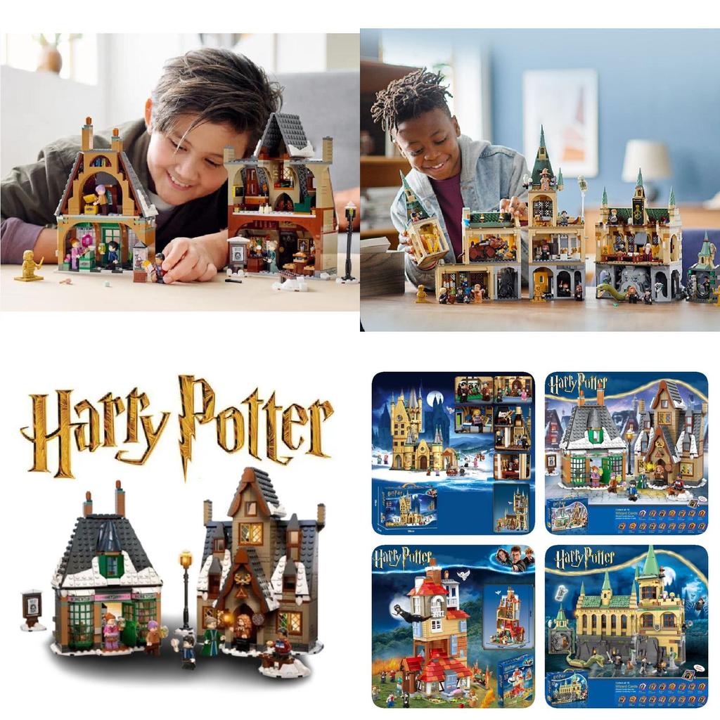 Compatible Building Blocks Model Hogwarts Castle Hedwig Toy