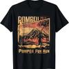 Pompeji Fun Run Geographie Vulkanologe Vulkanologie Lustiges T-Shirt Vintage Mann Weich Stilvoll Leicht Mode Unisex