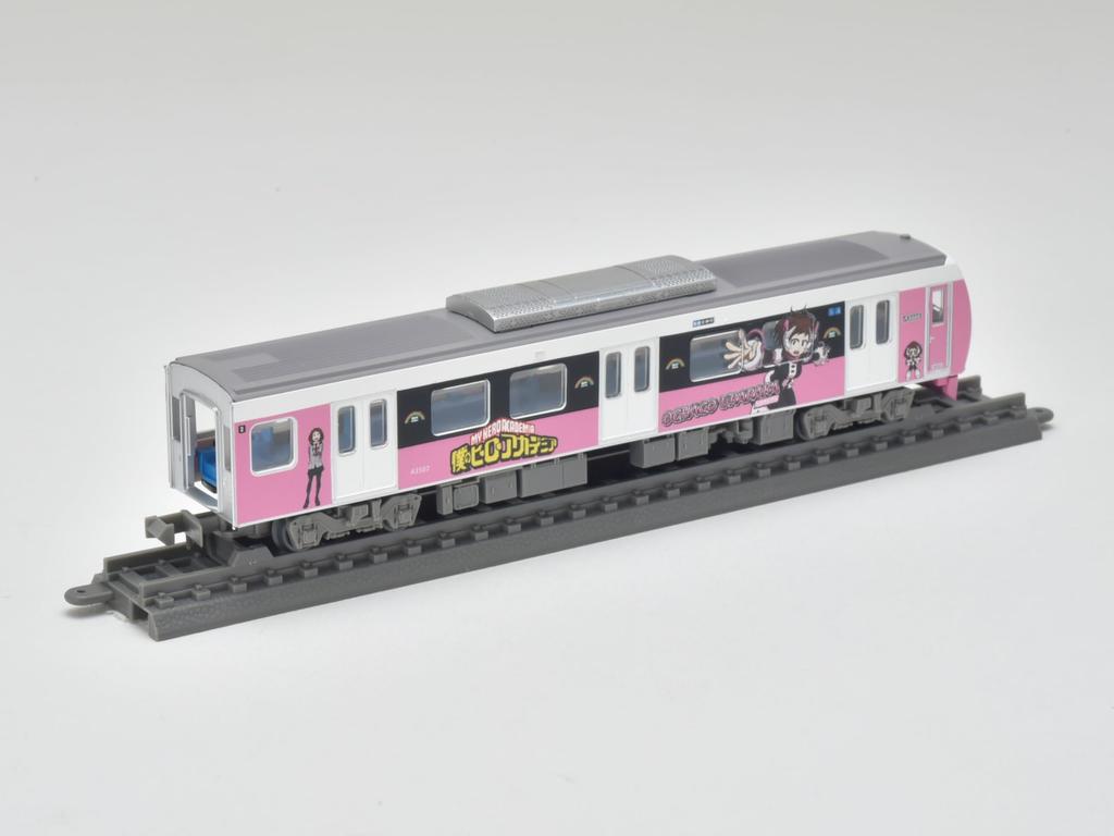 Railway Collection Tetsukore My Hero Academia x Shizuoka Railway Ochaco Uraraka Diorama Supplies