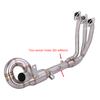 For CFMOTO 675SR SS 2024-2026 675NK 2025 2026 Exhaust System Muffler Tail Pipe Header 304 Stainless Steel Escape With DB Killer