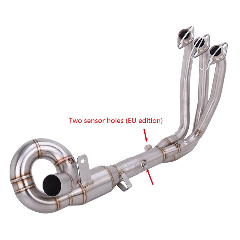 For CFMOTO 675SR SS 2024-2026 675NK 2025 2026 Exhaust System Muffler Tail Pipe Header 304 Stainless Steel Escape With DB Killer