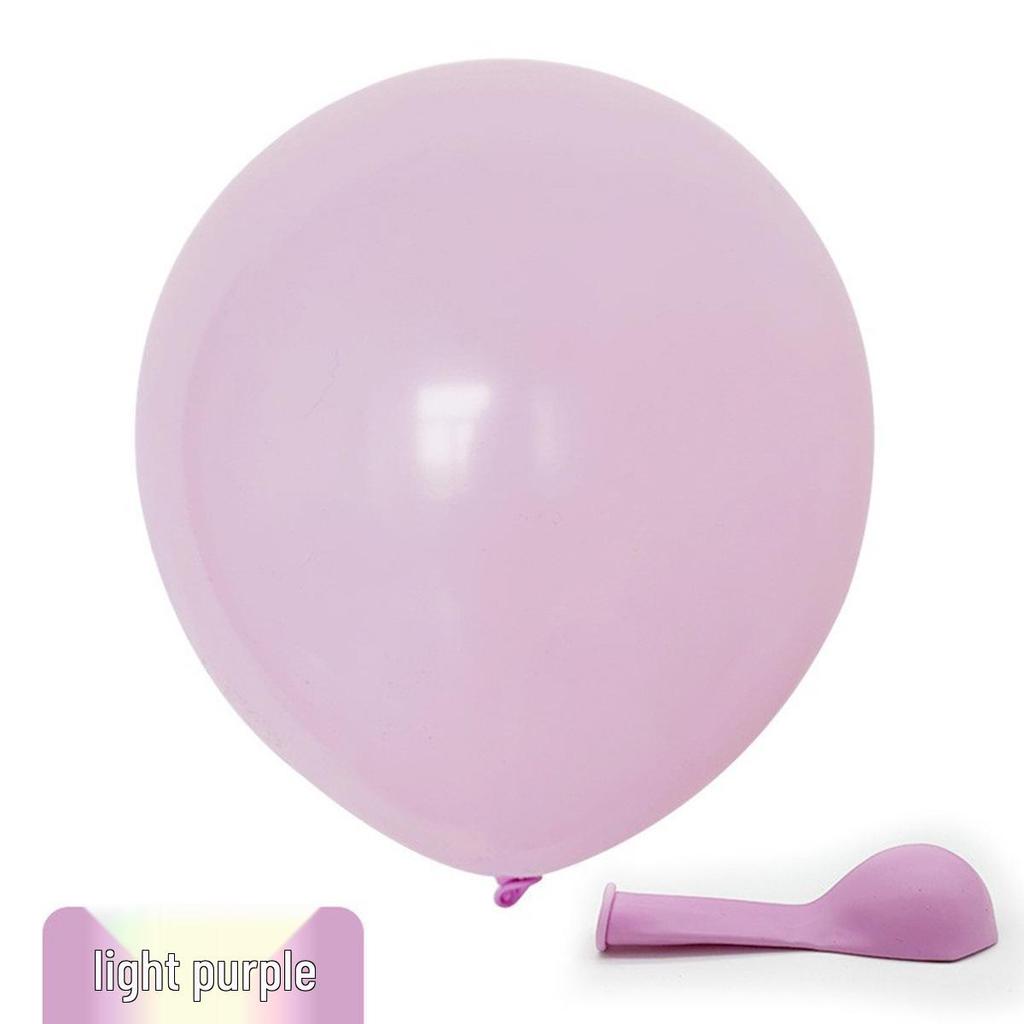 10-Inch Candy Color Latex Balloons for Weddings & Birthdays - 2.2g