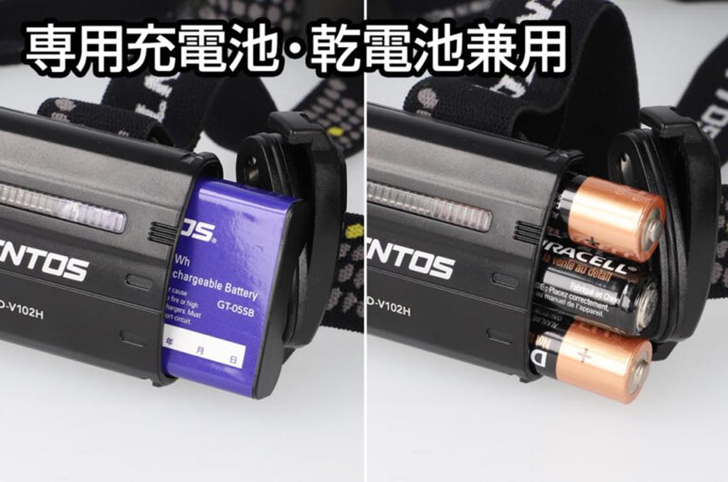 GENTOS LED USB Rechargeable 760 Lumens Operating Time Hours Rear Recognition Uses dedicated rechargeable battery or 3 x AA batteries Voice Control