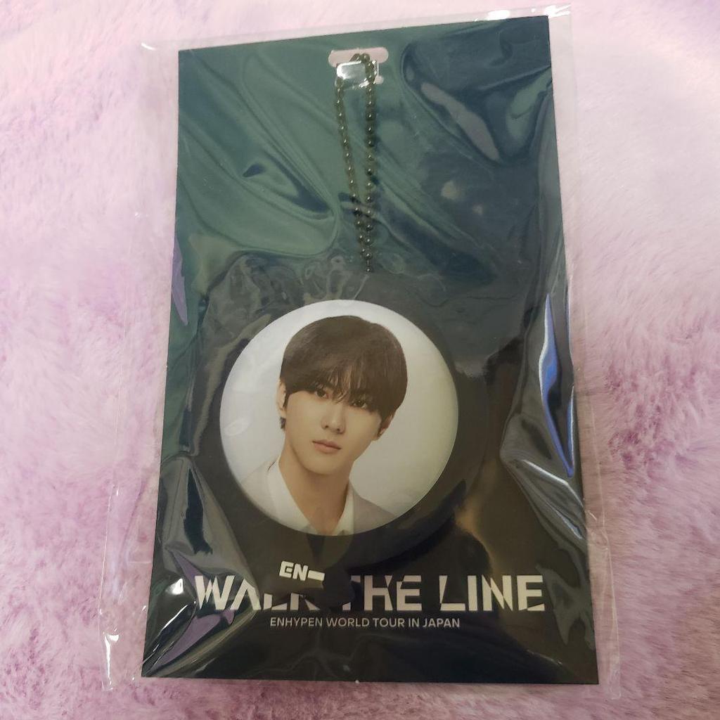 [USED] ENHYPEN Jungwon Can Badge Keychain