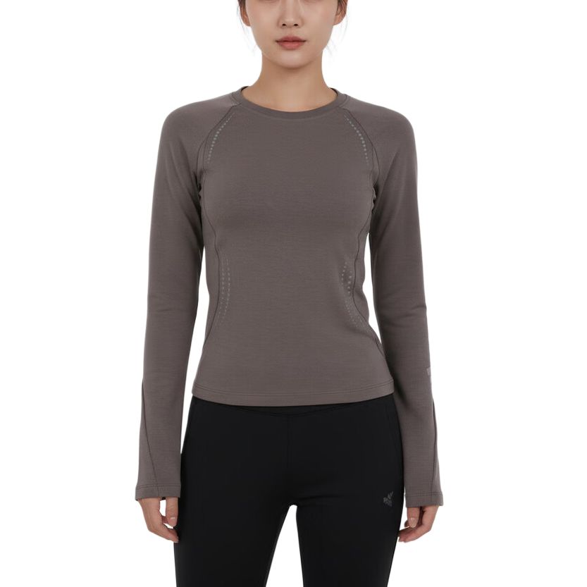 

Adidas Sports Casual Crew Neck Pullover Long Sleeve T-Shirt Women T-Shirts KV4859 S