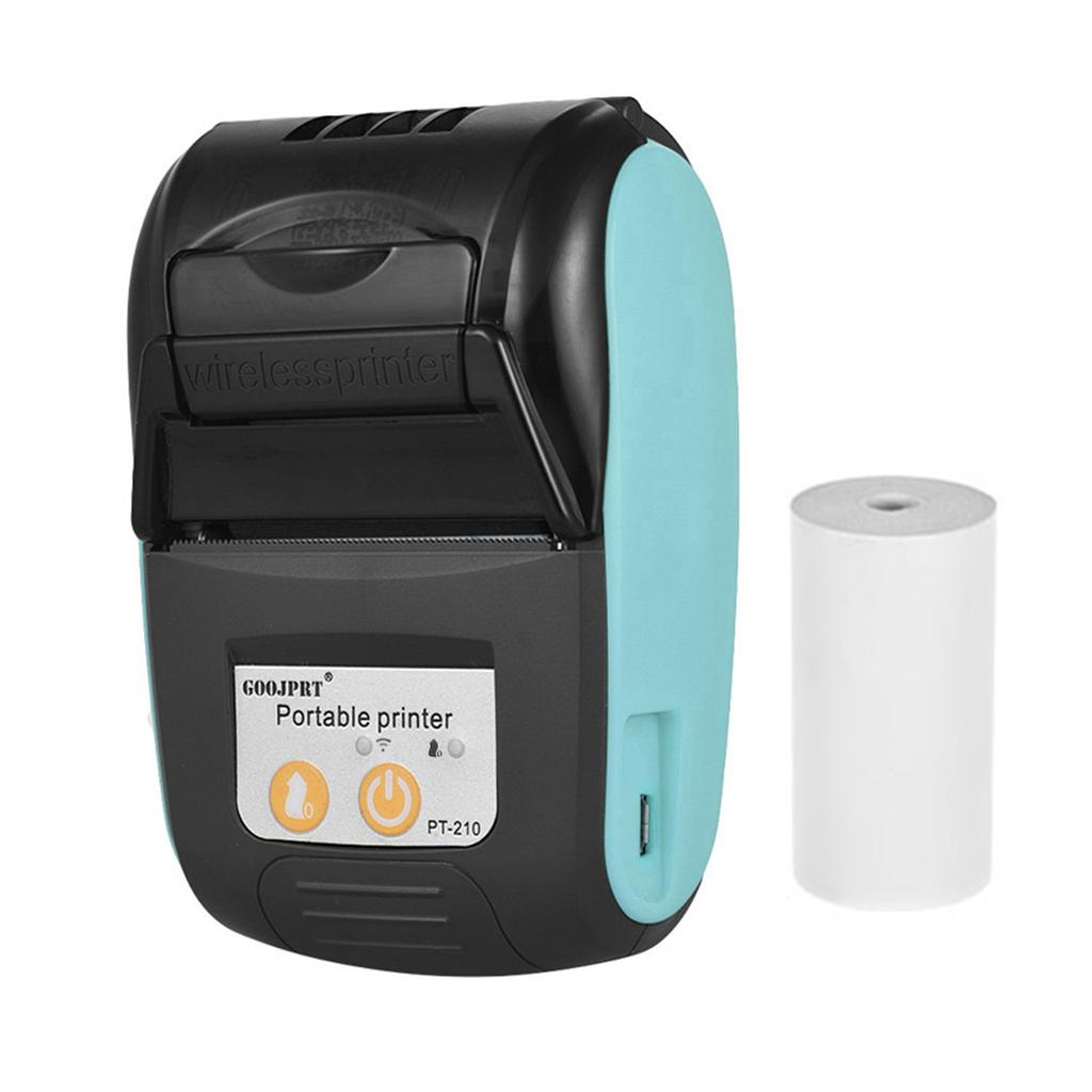 PT-210 58MM Portable Thermal Printer Bluetooth Mini Thermal Printer for Android for IOS Portable Printer for Iphone