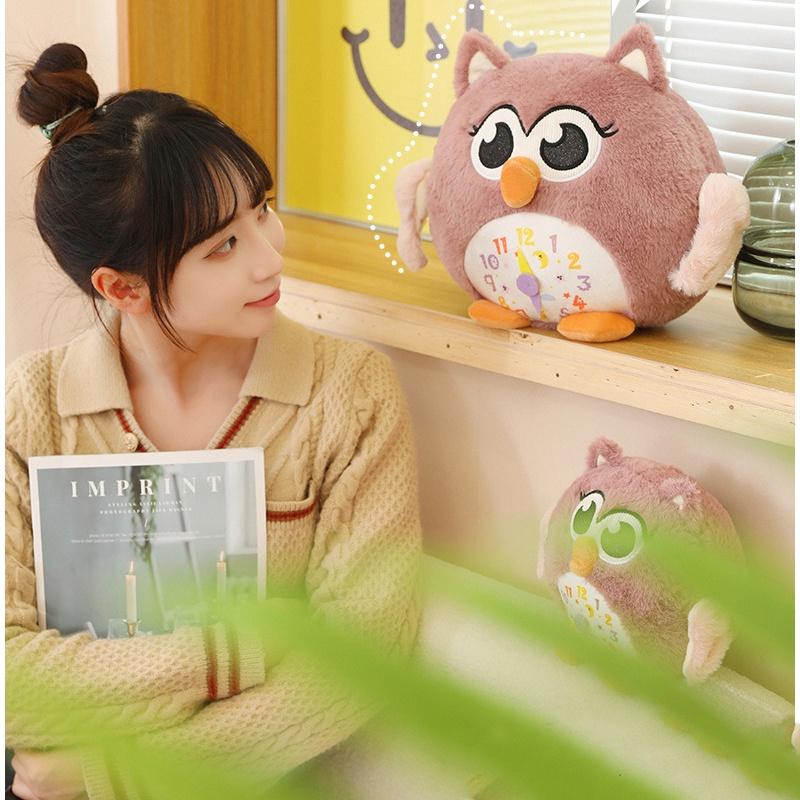 Niedliches Eulen-Plüschtier Kurzplüsch Stofftier