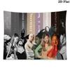 Ariana Grande Wall Tapestry Aesthetic Wall Hanging Printed Fabric Blanket Decorative Tapestries for Bedroom Living Room Home Decor